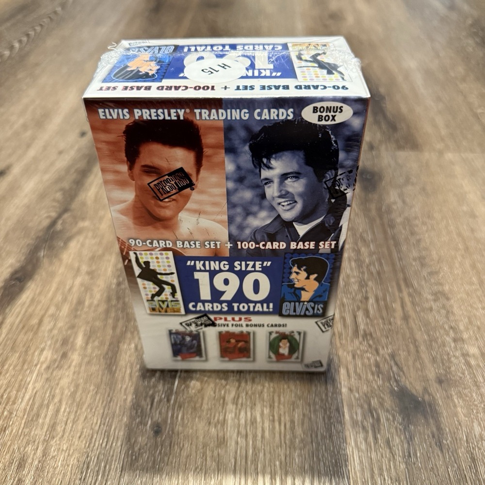 Press Pass‎ 2008 Elvis Presley Factory Sealed King Size Bonus Box 190 Cards